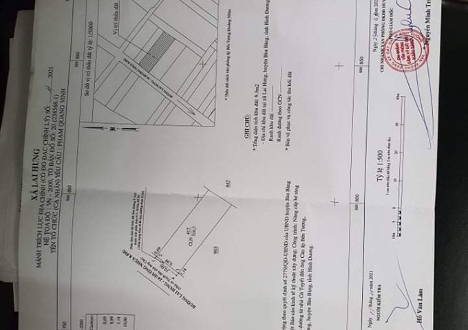 ĐẦU TƯ SINH LỜI KHỦNG VỚI LÔ ĐẤT VỊ TRÍ ĐẮC ĐỊA TẠI LAI UYÊN , BÀU BÀNG, BÌNH DƯƠNG