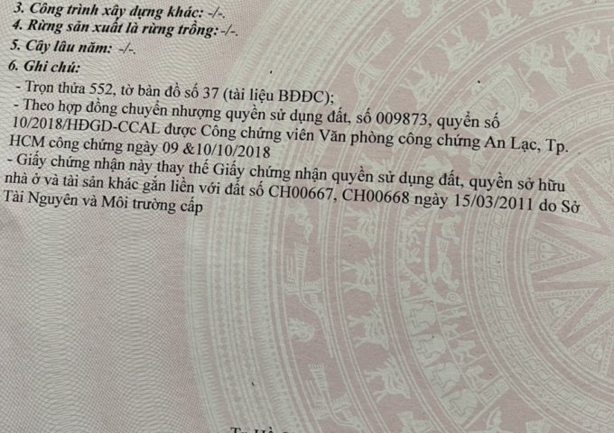 Bán lô đất vườn mặt tiền Kênh Trầm Lầy Đường Vườn Thơm, xã Bình Lợi, Huyện Bình Chánh