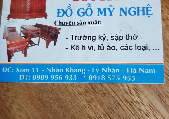 ĐỨC LƯỠNG ĐỒ GỖ MỸ NGHỆ