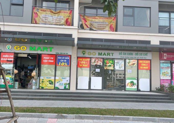 Cho thuê tầng 1 shophouse Vinhomes martcity Tây Mỗ, hướng mặt đường Đại lộ Thăng Long, Nam Từ Liêm
