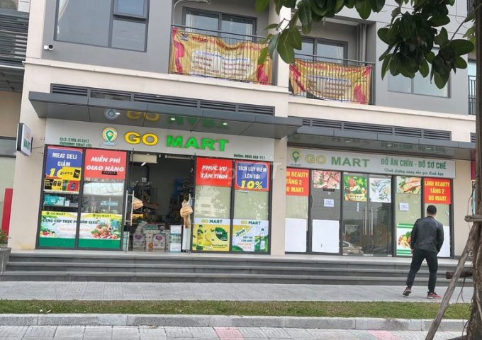 Cho thuê tầng 1 shophouse Vinhomes martcity Tây Mỗ, hướng mặt đường Đại lộ Thăng Long, Nam Từ Liêm