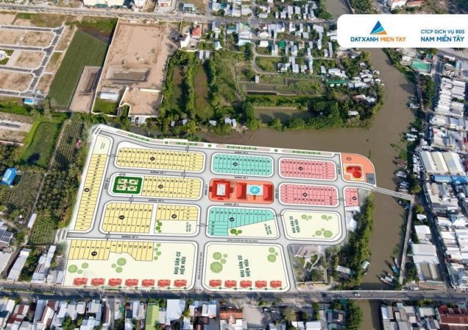 400tr sở hữu ngay đất nền cạnh chợ tại dự án AQUA MELODY trung tâm thị trấn Núi Sập, Thoại Sơn, An Giang cách Long Xuyên 30p