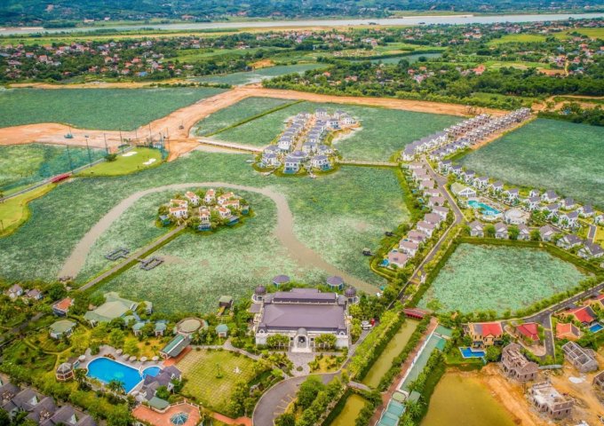 đất nền 300m2 xây biệt thự nghỉ dưỡng, nằm ngay trong quần thể resort Vườn Vua (Thanh Thuỷ - Phú Thọ) giá chỉ từ 12tr/m2