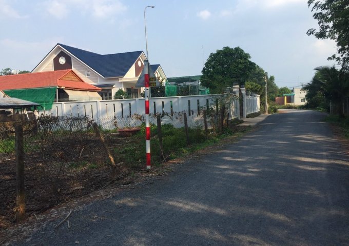 Đất đường nhựa thông thoáng gần KCN Phước Đông, Gò Dầu, Tây Ninh.Sổ riêng,bao giấy tờ.
