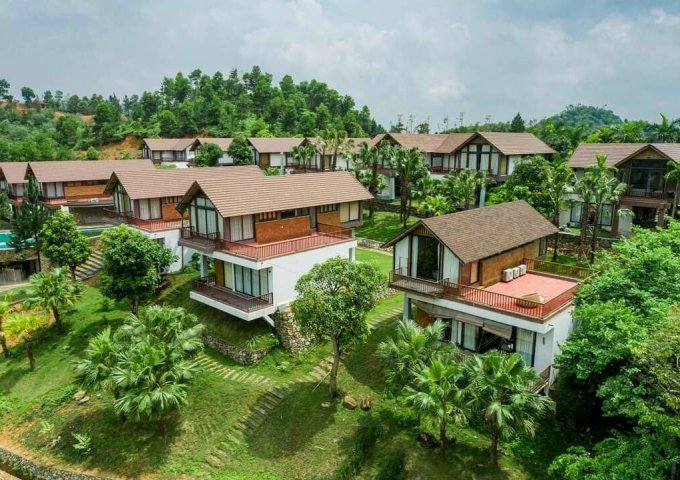 BÁN BIỆT THỰ VIEW HỒ TẠI THANG MÂY VILLAGE (BA VÌ), SỔ ĐỎ FULL THỔ, CK LÊN TỚI 9%