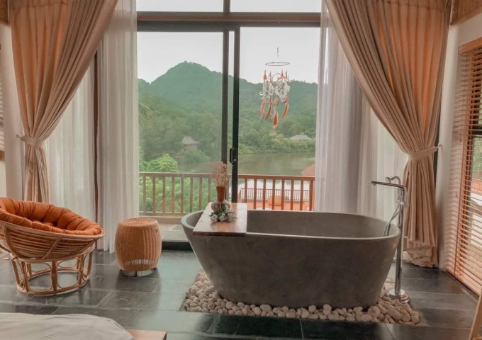 BÁN BIỆT THỰ VIEW HỒ TẠI THANG MÂY VILLAGE (BA VÌ), SỔ ĐỎ FULL THỔ, CK LÊN TỚI 9%