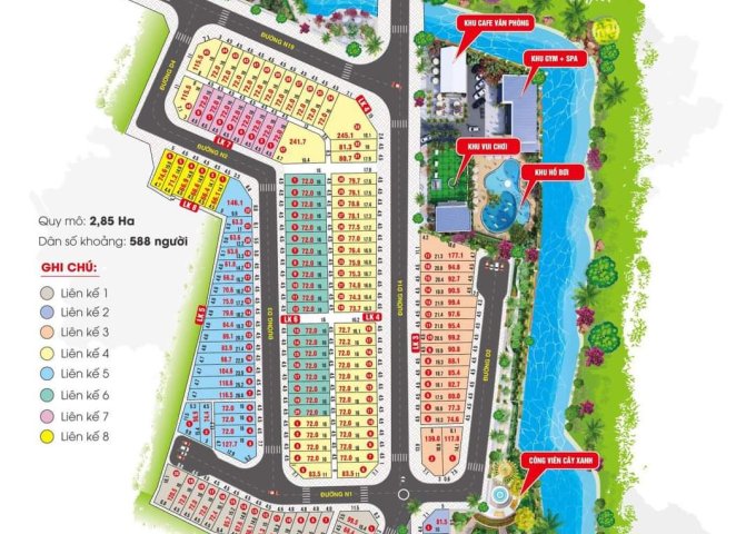 Dự án F0 Khu nhà ở Đại Khánh Bình, chỉ 1,2 tỷ/nền