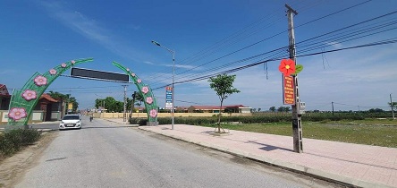 Chính chủ cần bán 2 lô đất mặt đường lớn xã Hoa Lộc - Hậu Lộc - Thanh Hóa.