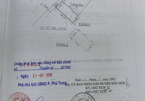 Chính chủ cần bán nhà đất tại 83/25/2 Ấp 3, Xuân Thới Thượng, huyện Hóc Môn, TP Hồ Chí Minh