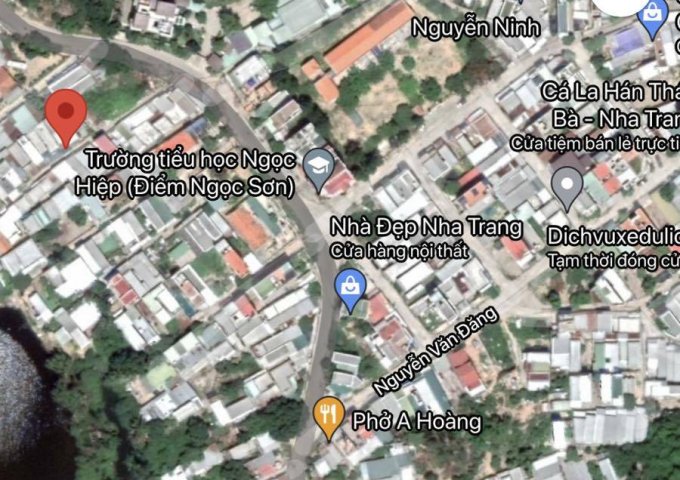 Bán nhà đẹp rẻ hẻm oto đường Ngô Đến . tp Nha Trang 66m2 1.5 Tỷ .
