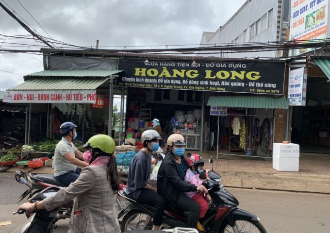 CHÍNH CHỦ BÁN NHÀ MẶT TIỀN ĐƯỜNG LÊ THỊ HỒNG GẤM, ĐĂK NÔNG