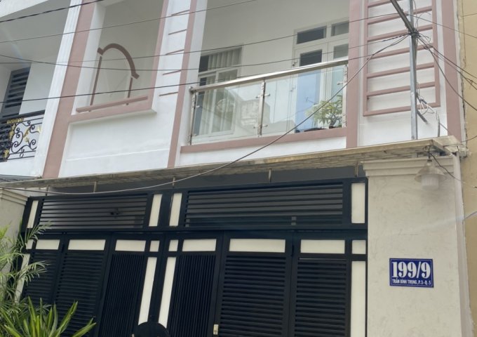 Bán nhà HXH 199/9 Trần Bình Trọng, P3,Quận 5. 5,6x20. 3 tầng