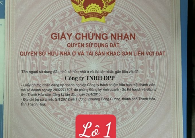 CẦN BÁN 2 TRANG TRẠI NUÔI LỢN THUỘC SỞ HỮU CỦA CÔNG TY TNHH DPP ( THANH HÓA )