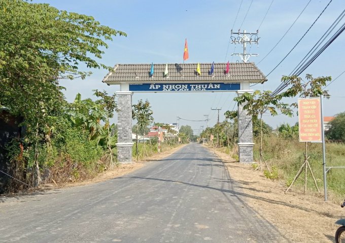 BÁN ĐẤT MẶT TIỀN BÙI TẤN , XÃ NHƠN THẠNH TRUNG , TP TÂN AN