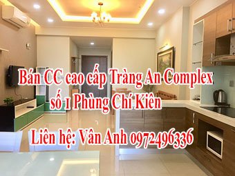 Bán CC cao cấp Tràng An Complex số 1 Phùng Chí Kiên, 86m2, 2pn, full đồ đẹp, có sổ hồng. LH cc: 0972496336