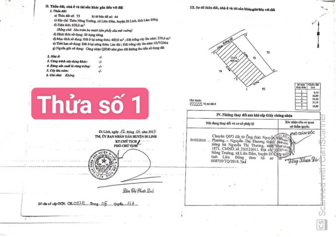 CHÍNH CHỦ CẦN BÁN 2 THỬA ĐẤT MẶT TIỀN ĐƯỜNG TẠI LIÊN ĐẦM - DI LINH. LIÊN HỆ: 0343433778