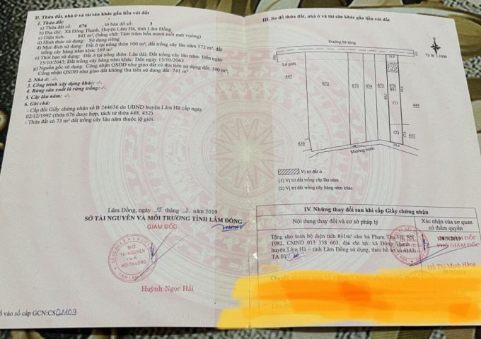 CHÍNH CHỦ GỬI BÁN LÔ ĐẤT NỀN ĐÔNG THANH 2 – LÂM HÀ – LÂM ĐỒNG. LIÊN HỆ: 0983847944