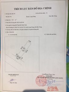 Chính chủ cần bán đất vị trí đẹp tại tỉnh Bắc Giang