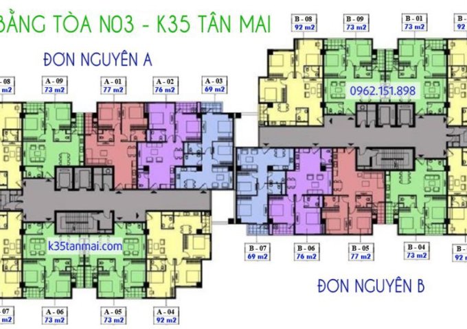 cần bán căn góc chung cư cao cấp K35 Tân Mai, phường Tương Mai, Hoàng Mai, Hà Nội.