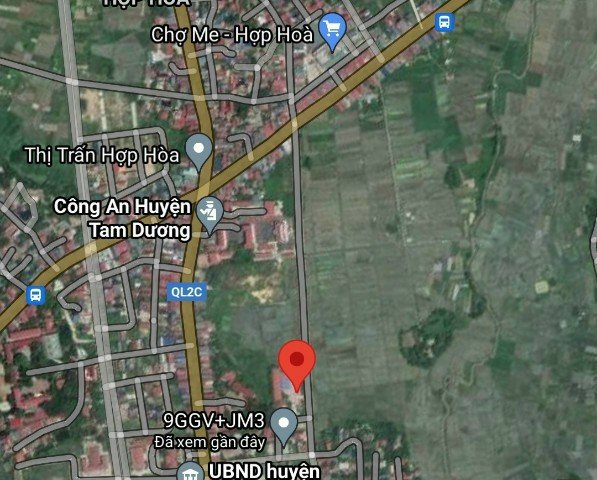 CHÍNH CHỦ CẦN BÁN LÔ ĐẤT ĐẸP TẠI THỊ TRẤN HỢP HÒA, TAM DƯƠNG, VĨNH PHÚC