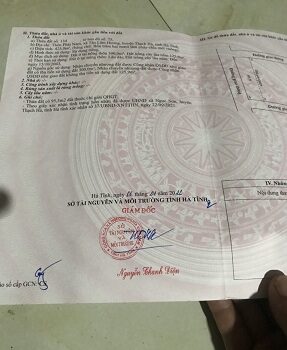 CHÍNH Chính chủ bán lô đất tại Thôn Phái Nam, xã Tân Lâm Hương, huyện Thạch Hà, tỉnh Hà Tĩnh