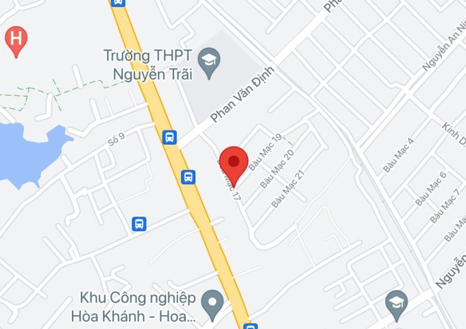 Bán đất đường Bàu Mạc 4,  Hòa Khánh Bắc, Liên Chiểu. DT: 107.5 m2. Giá: 3,3 tỷ