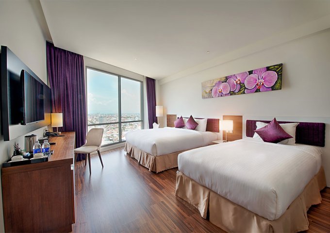 Cho thuê khách sạn 19 phòng mới đẹp đường La Văn Cầu giá 50 tr ! 
