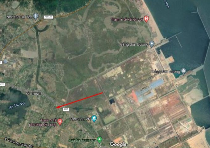 Mặt tiền 7.2m gần QL1A phường Kỳ Long, gần VinFast và Formosa, Liên hệ xem chi tiết ngay