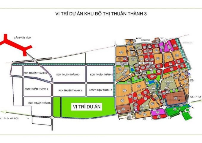 Chuyển nhượng đất 4.3ha trong KCN Thuận Thành 3 Bắc Ninh
