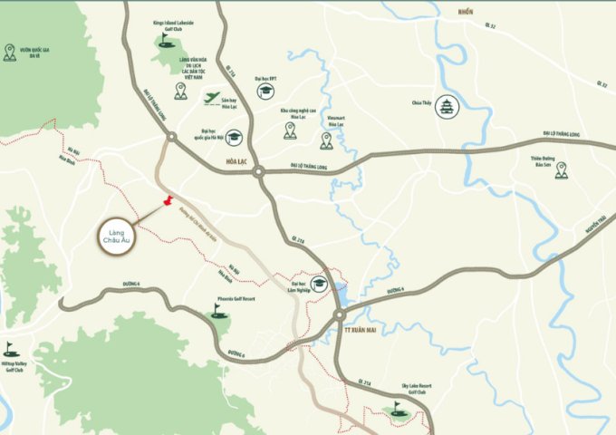 Làng biệt thự MELORITA HÒA LẠC cứng tầm đẳng cấp CHÂU ÂU