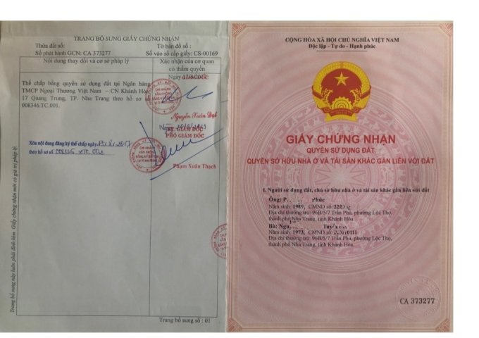 Bán đất vị trí đẹp Thôn Phước Hạ Xã Phước Đồng, Nha Trang, Khánh Hòa