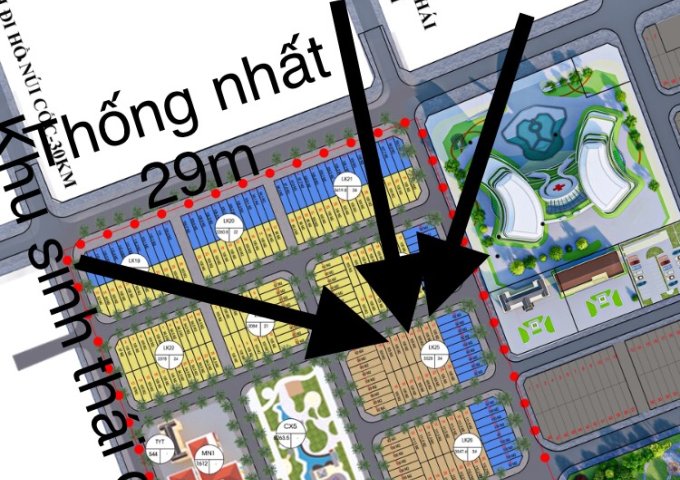 Vip! 5 suất nội bộ siêu đẹp đất nền KĐT Thiên Lộc - TP Sông Công LK25 gần bệnh viện, khu tiện ích, công viên cây xanh giá rẻ 1/2 thị trường