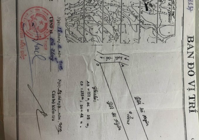 ĐẤT BÌNH THUẬN NÓNG THÊM TỪNG GIỜ, SINH LỢI TỪNG NGÀY BÁN ĐẤT CHÍNH CHỦ 4,3 HA TRƯỚC CÓ 50 M MẶT TIỀN, SAU CÓ CON ĐƯỜNG CHẠY RA KCN THẮNG HẢI Đ/C: SUỐI BANG, XÃ THẮNG HẢI, HUYỆN HÀM TÂN, TỈNH BÌNH THUẬN