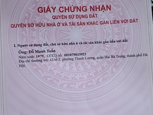 Chính chủ cần bán nhà cấp 4 tại ngõ 37 Mạc Thị Bưởi, Hai Bà Trưng, Hà Nội.