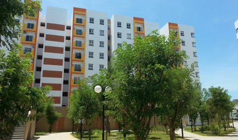 Căn hộ Neshome Đà Nẵng giá mềm 1.3xtỷ, đã có sổ. Dtích 54m2, view sông Hàn và TP đẹp