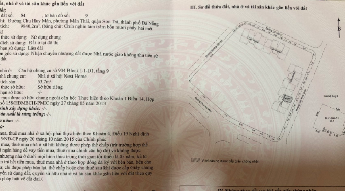 Căn hộ Neshome Đà Nẵng giá mềm 1.3xtỷ, đã có sổ. Dtích 54m2, view sông Hàn và TP đẹp