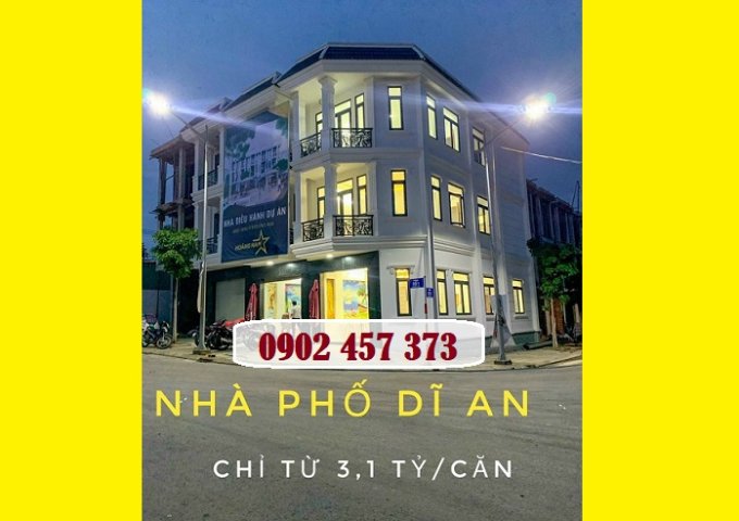 Thanh toán 1tỷ sở hữu ngay căn nhà trong Khu NƠTM Hoàng Nam 5 - P. Tân Bình, TP.Dĩ An, 3,1tỷ; 0902457373