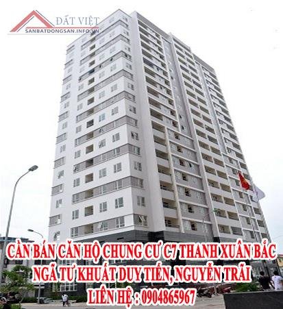 Cần bán căn hộ chung cư C7 Thanh Xuân Bắc,Ngã tư Khuất Duy Tiến, Nguyễn Trãi,