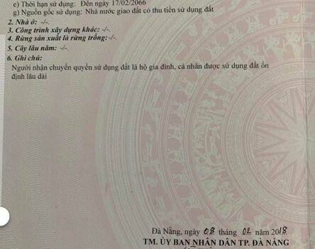 CHÍNH CHỦ bán 2 lô đất tại KĐT Xanh Bàu Tràm Lakeside, P. Hòa Hiệp Nam, Q. Liên Chiểu, Đà Nẵng.
