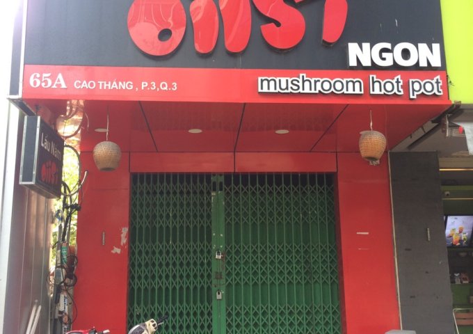 Chính chủ cần Bán nhà Mặt tiền #65A Cao Thắng Phường 3 Quận 3