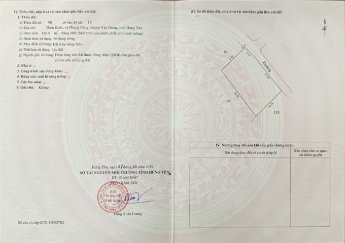 Mua đất tặng nhà tại Phụng Công, Văn Giang, Hưng Yên