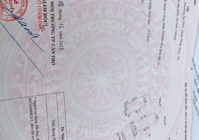  Nhà bán 2 lầu mặt tiền Đồng Văn Cống,vị trí đẹp,dt 4.48x12.5,hướng Nam,giá 6 tỷ 