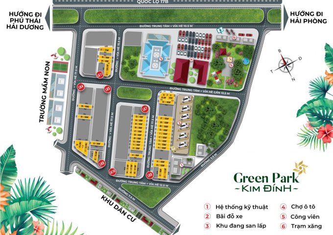 Đất Hải Dương- Dự án Green Park Kim Đính - Kim Thành
