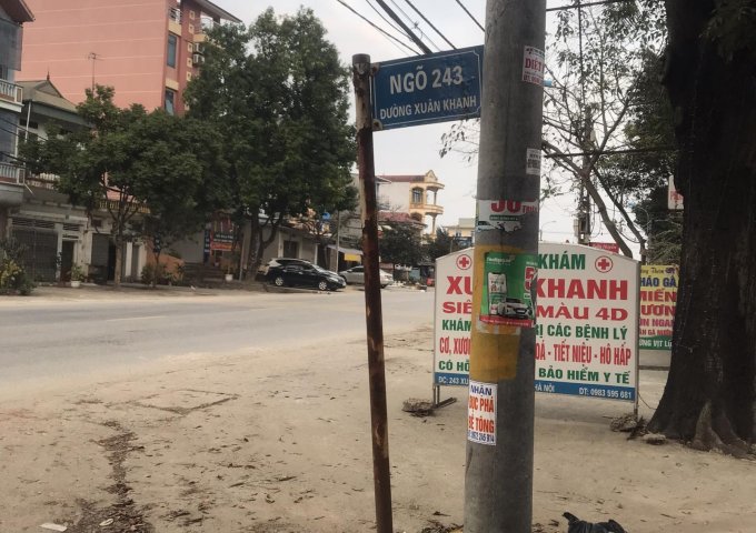 Càn bán đất chính chủ thổ cư ngõ 243 Xuân Khanh, Sơn Tây, Hà Nội.