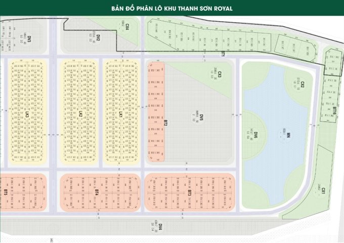 Bán Đất Nền Dự Án Thanh Sơn Riverside