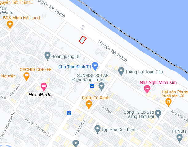 Bán đất đường Nguyễn Tất Thành, Thanh Khê Đông, Thanh Khê. DT: 120 m2. Giá: 11,4 tỷ