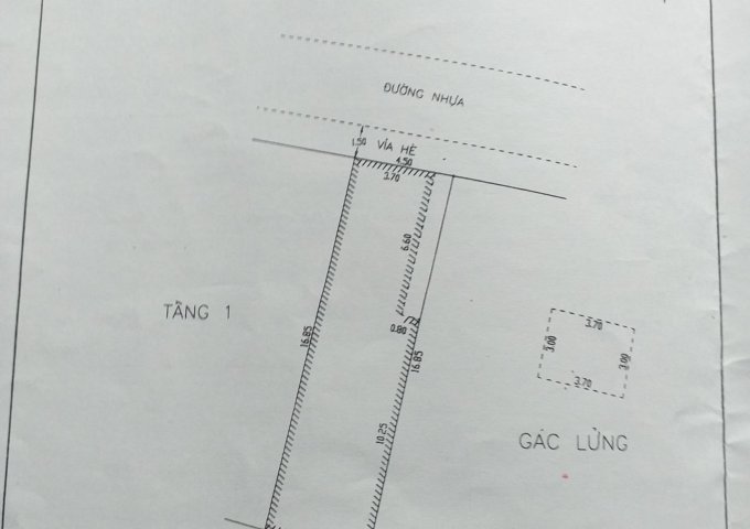 Bán nhà 3 tầng kiệt oto có lề đường Lê Tấn Trung, Thọ Quang, Sơn Trà, Đà Nẵng
