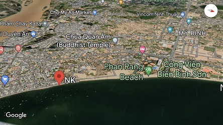 Cần bán 730 m2 đất biển Bình Sơn, phường Mỹ Hải, TP Phan Rang – Tháp Chàm, Ninh Thuận