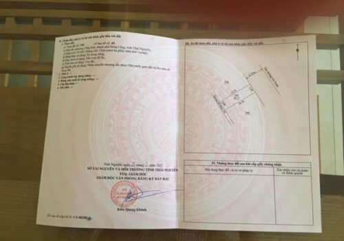 Chính chủ cần tiền bán lô đất Lê Hồng Phong Gia đoạn 3, TP Sông Công, Thái Nguyên.