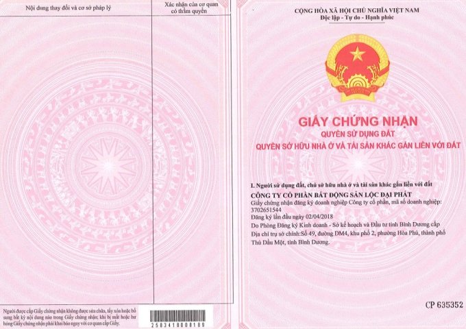 Mở bán đất nền dự án Nam Long TAT, tại xã Lai Hưng, huyện Bàu Bàng, tỉnh Bình Dương 🍀 
🚩 Chủ đầu tư: Đại lộc Phát